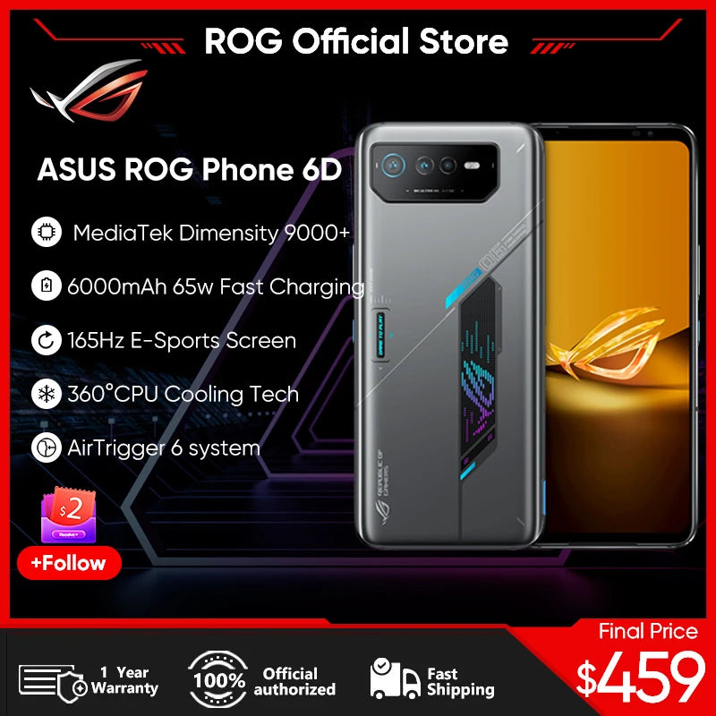 ASUS ROG 6D/6D Ultimate Smartphone