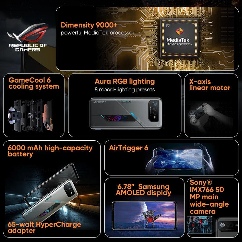 ASUS ROG 6D/6D Ultimate Smartphone