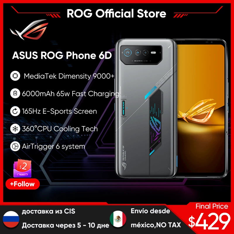 ASUS ROG 6D/6D Ultimate Smartphone