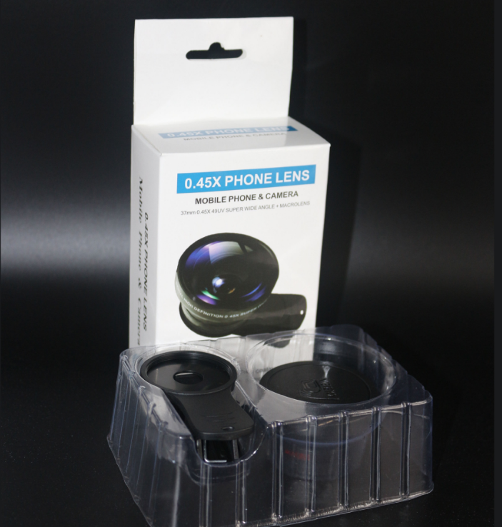 Phone Lens kit 0.45x Super Wide Angle & 12.5x Super Macro Lens HD Camera