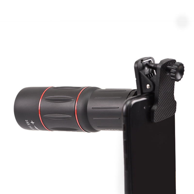 18X Telescope Zoom Mobile Phone Lens for iPhone Smartphones with tripod