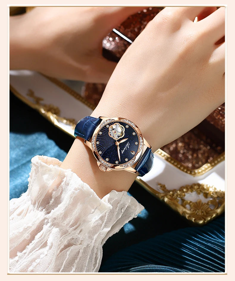 AILANG brand watch ladies Luxury automatic mechanical watch