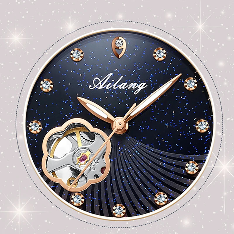 AILANG brand watch ladies Luxury automatic mechanical watch