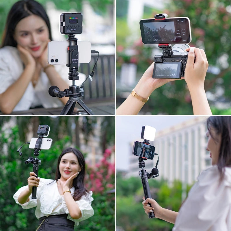 Ulanzi ST-06S Phone Holder Mount Clamp Clip