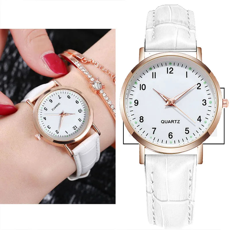 Ladies Watch Casual Luminous Quartz Watch