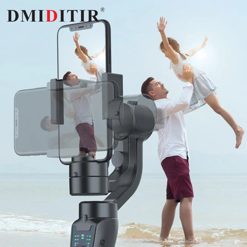 Foldable 3-Axis Gimbal Handheld Stabilizer Selfie Stick Vlog kit