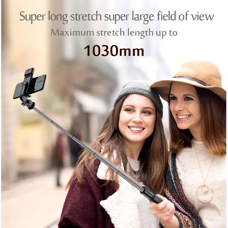 103CM Phone Holder Tripod With Selfie light Wireless Remote Shutter