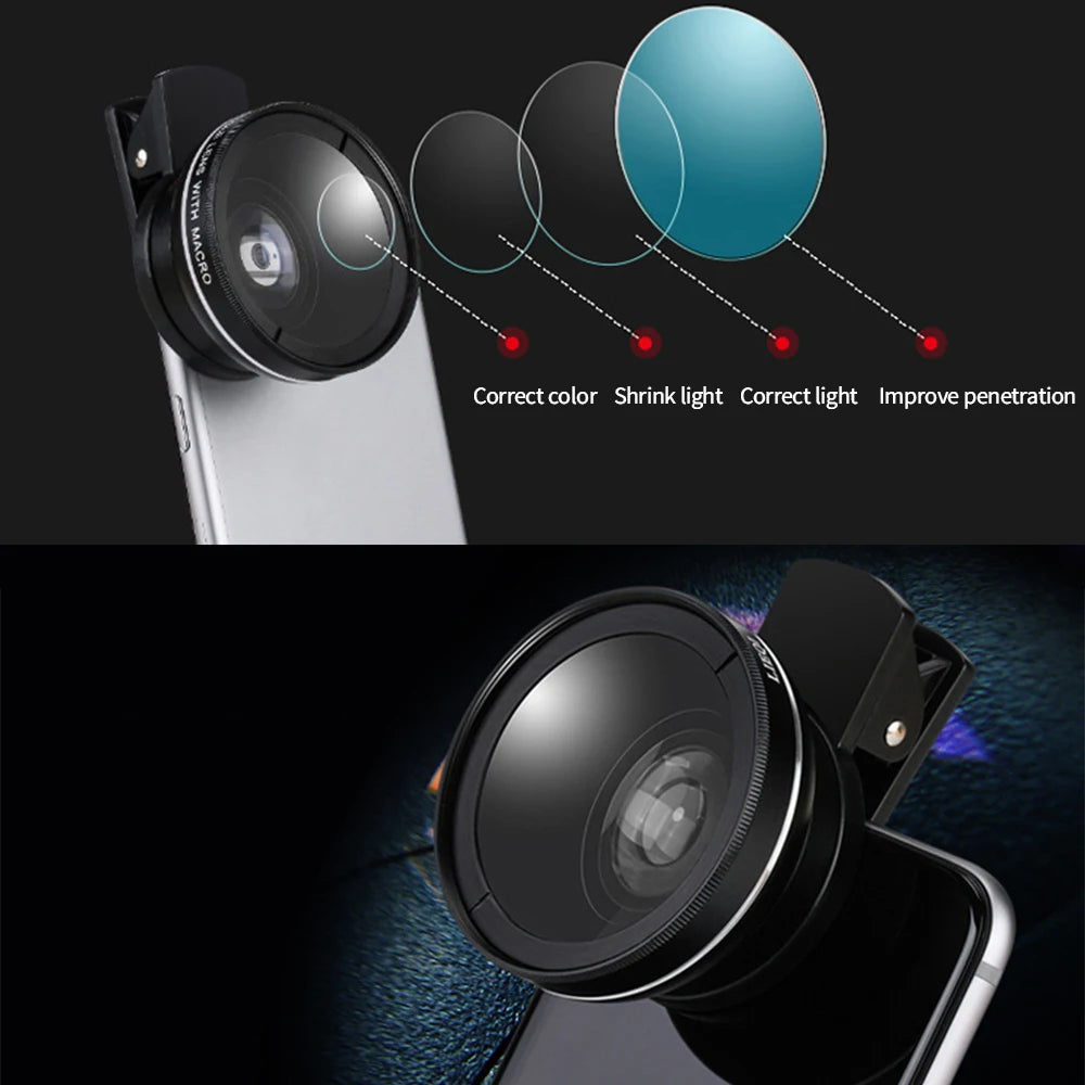 Mobile Phone Lens For iPhone Android