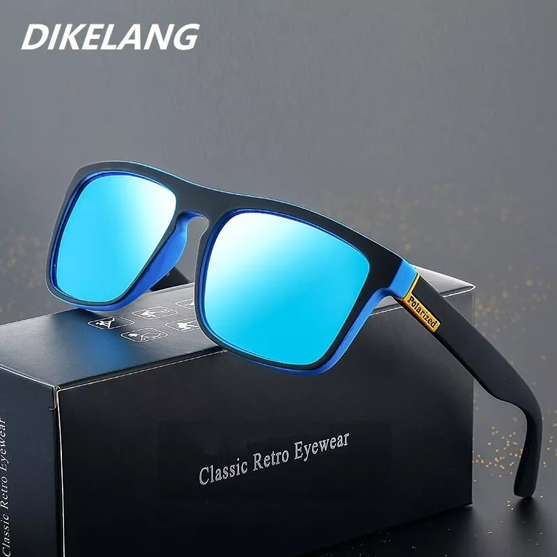 Fashion Square Vintage Polarized Sunglasses Men & Women