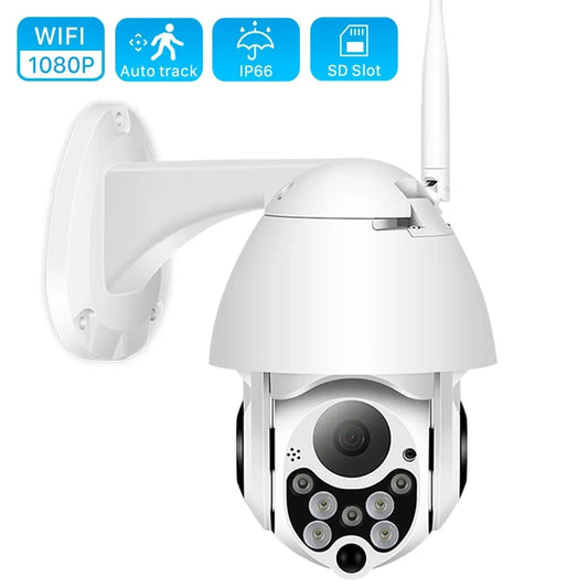 1080P PTZ IP Wireless Wifi Security Pan Tilt 4X Digital Zoom 2MP Network CCTV