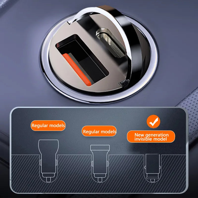 Car Charger for iPhone QC3.0, Xiaomi, Samsung ,Huawei