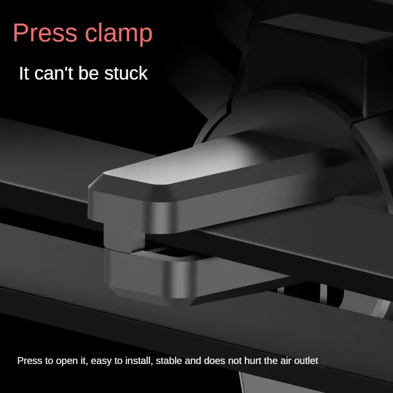 Car Holder For Phone Air Vent Clip Mount Mobile Cell Stand Smartphone