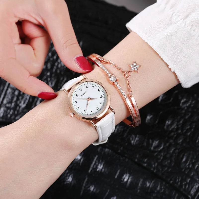 Ladies Watch Casual Luminous Quartz Watch