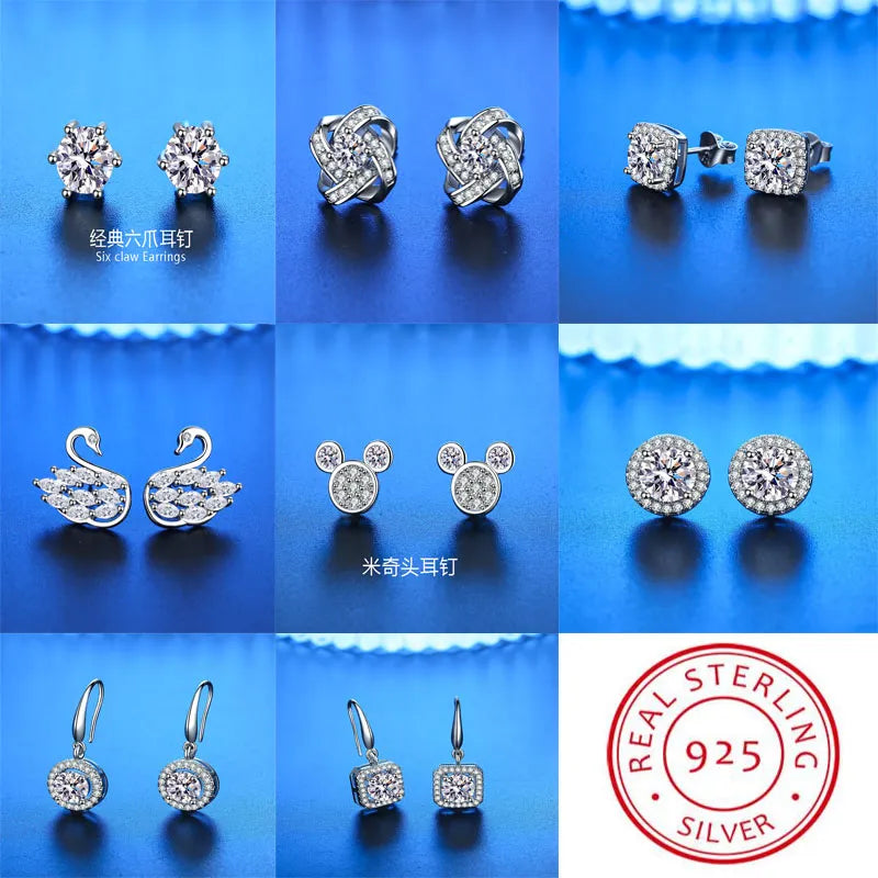 925 Sterling Silver Ear-rings For Women