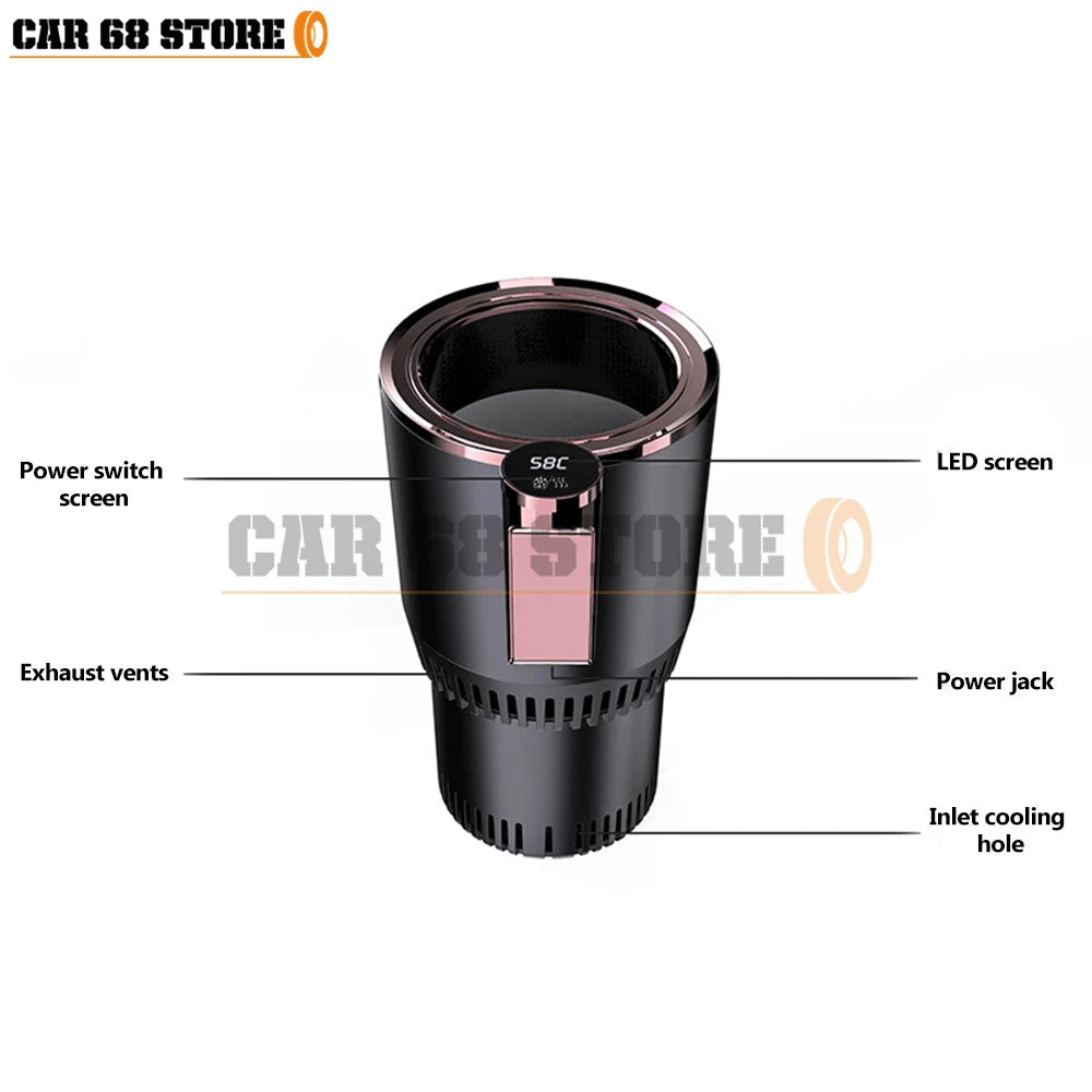 Smart Car Cup Car Heating Cooling Cup