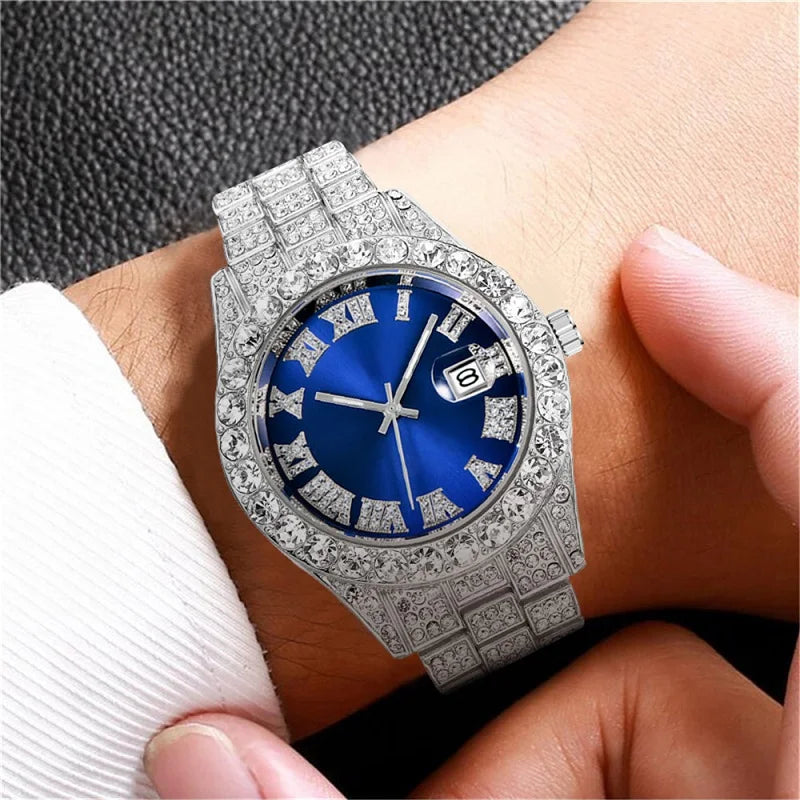 Hip hop Watch Male watch luxury water proof Brand