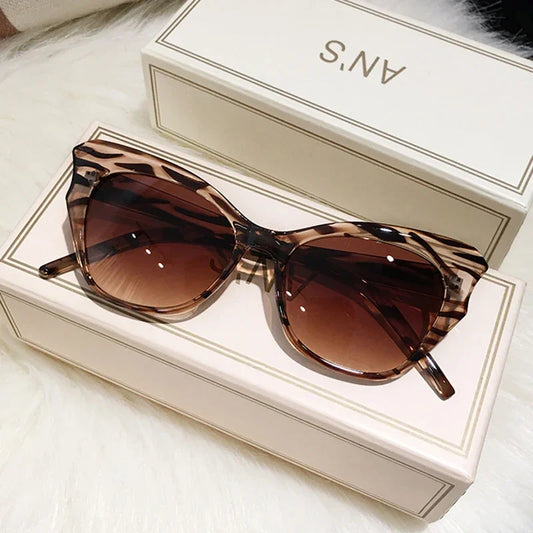 Cat Eye Sunglasses Women Brand Designer Vintage