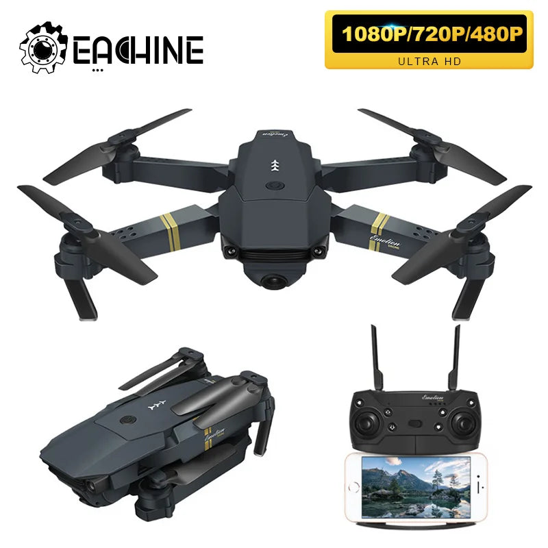 Eachine Camera Hight Hold Mode Foldable Arm RC Quadcopter Drone